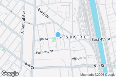 Map image of the property - 510 S Hewitt St