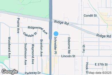 Map image of the property - 8811 Schneider Ave