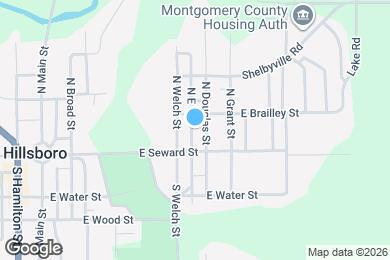 Map image of the property - 123 N E St