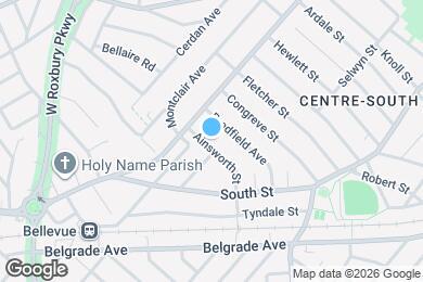Map image of the property - 47 Ainsworth St