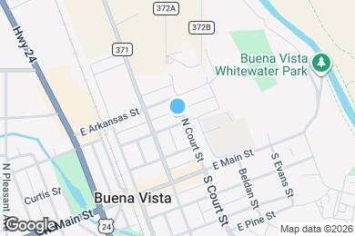 Map image of the property - 424 Pinon St
