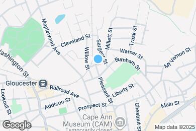 Map image of the property - 119 Pleasant St