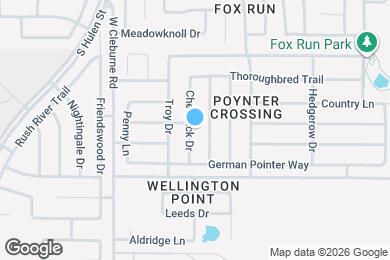 Map image of the property - 9205 Cheswick Dr