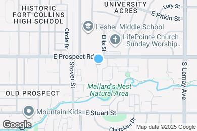 Map image of the property - 1608 Ukiah Ln
