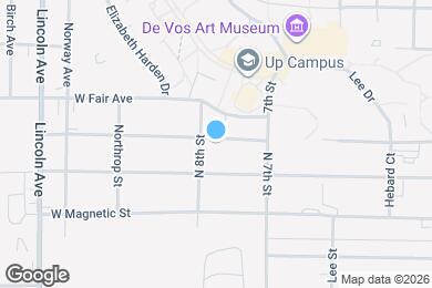 Map image of the property - 729 W Kaye Ave