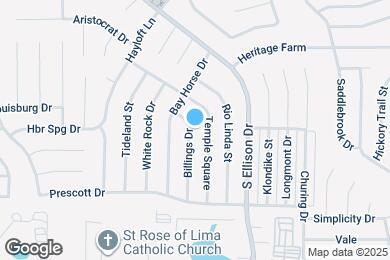 Map image of the property - 1218 Billings Dr
