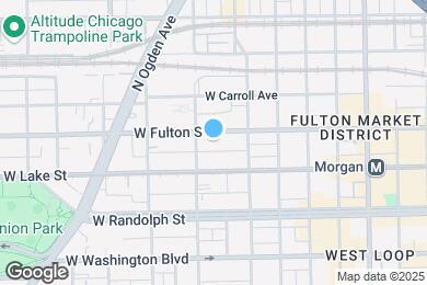 Map image of the property - 1231 W Fulton St
