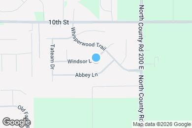 Map image of the property - 1903 Windsor Ln