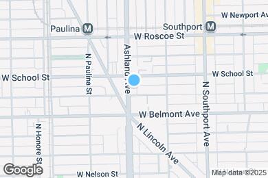 Map image of the property - 3245 N Ashland Ave