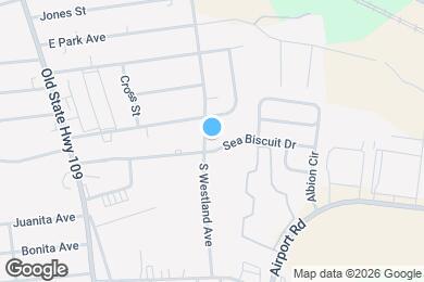 Map image of the property - 839 S Westland Ave