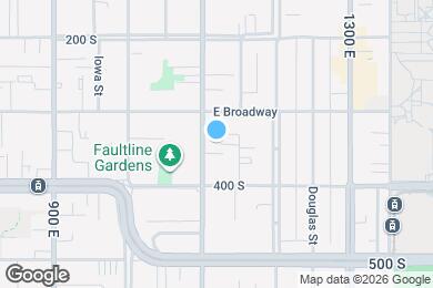 Map image of the property - 331 S 1100 E
