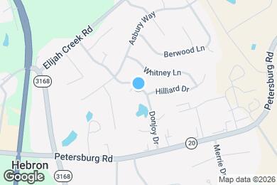 Map image of the property - 2883 Donjoy Dr