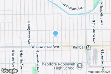 Map image of the property - 4833 N Central Park Ave