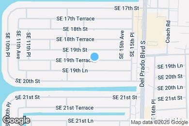 Map image of the property - 1414 SE 19th Terrace