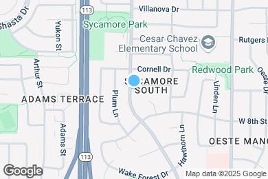 Map image of the property - 906 Sycamore Ln