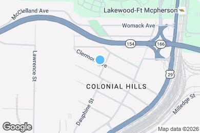 Map image of the property - 1430 Clermont Ave