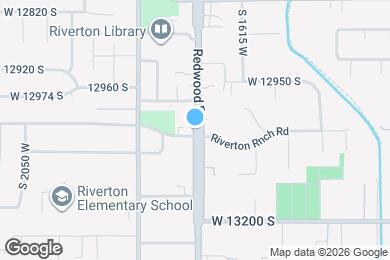 Map image of the property - 13032 S Redwood Rd