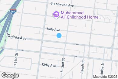 Map image of the property - 3215 Virginia Ave