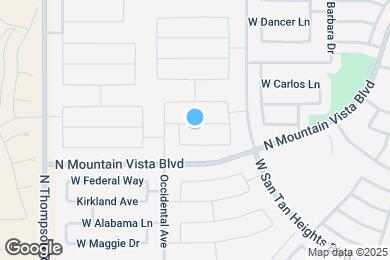 Map image of the property - 4611 W Foldwing Dr