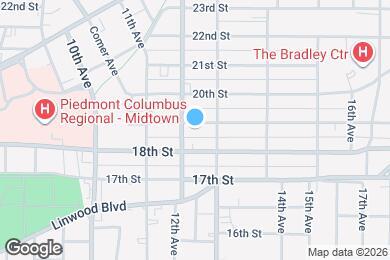 Map image of the property - 1208 19th St