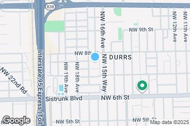 Map image of the property - 1610 NW 7th Pl
