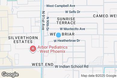 Map image of the property - 8948 W Heatherbrae Dr
