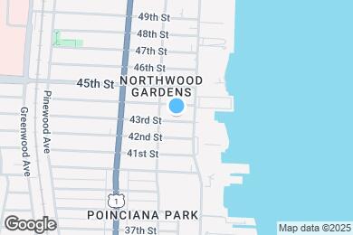 Map image of the property - 419 43rd St