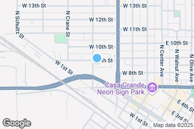 Map image of the property - 421 W 9th St
