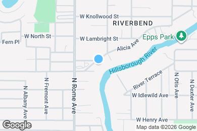 Map image of the property - 1420 Alicia Ave