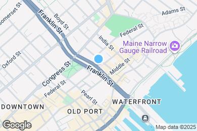 Map image of the property - 167 Newbury St