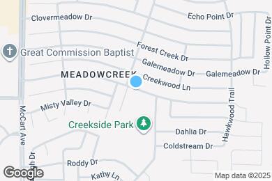 Map image of the property - 2713 Ctr Crk Ln