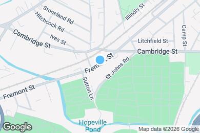Map image of the property - 160 Fremont St