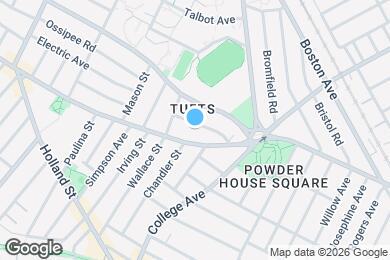 Map image of the property - 40 Walker St