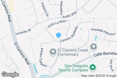 Map image of the property - 2225 Corte Ananas