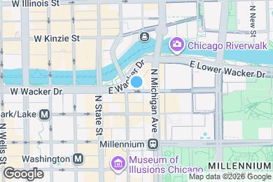 Map image of the property - 90 E Wacker Pl
