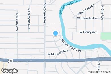 Map image of the property - 1008 W Powhatan Ave