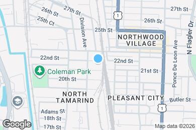 Map image of the property - 716 22nd St