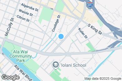 Map image of the property - 722 University Ave