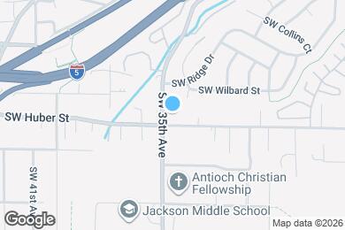 Map image of the property - 10044 Southwest 35th Avenue