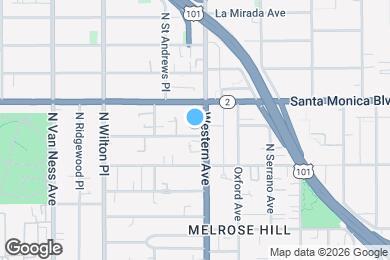 Map image of the property - 5407 Sierra Vista Ave