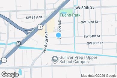 Map image of the property - 6500 SW 84th St