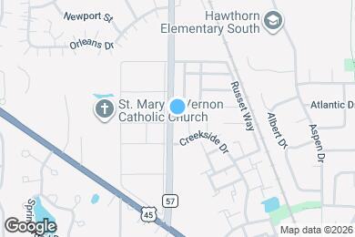 Map image of the property - 256 Sunset Ct