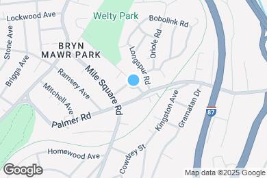 Map image of the property - 40 Bryn Mawr Pl