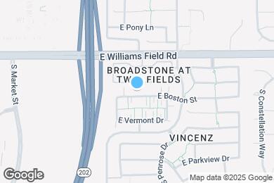 Map image of the property - 2494 E Boston St