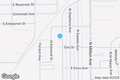 Map image of the property - 925 N Wesley St