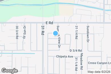 Map image of the property - 3110 Palomino Way