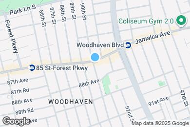 Map image of the property - 9004 Jamaica Ave