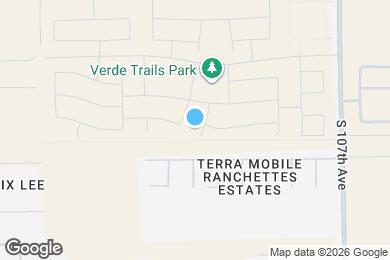 Map image of the property - 5012 S 109th Dr