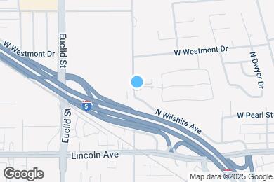 Map image of the property - Wilshire Crest Apartments