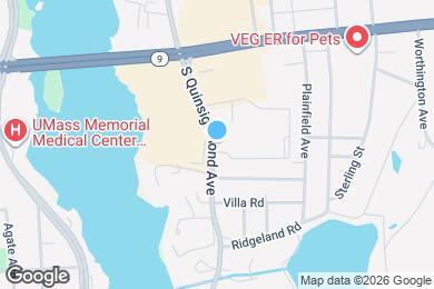 Map image of the property - 37 S Quinsigamond Ave